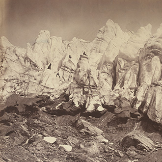 Foto der Kristallgletscher