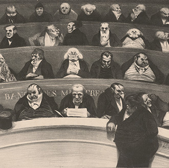 Honore Daumier, Le Ventre Legislatif