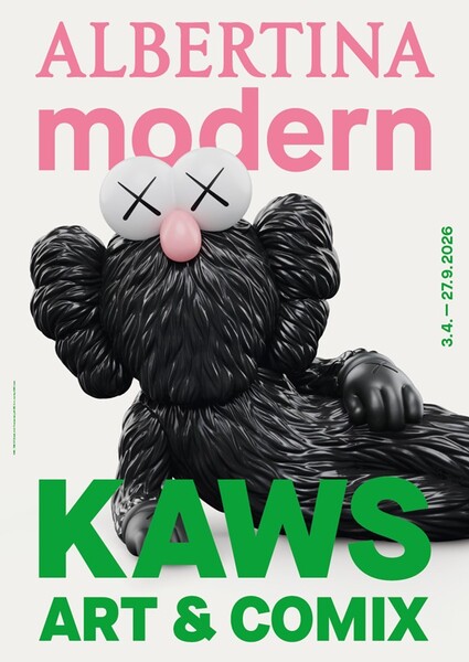 ausstellungsplakat_kaws_art_comix_2026